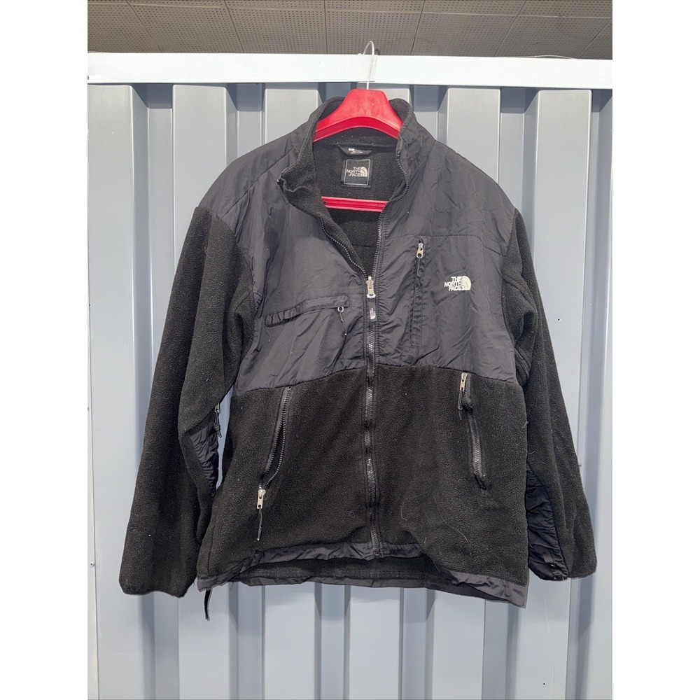 VTG The North Face Polartec‎ Denali XL  Black Long Sleeve Fleece Zip Jacket